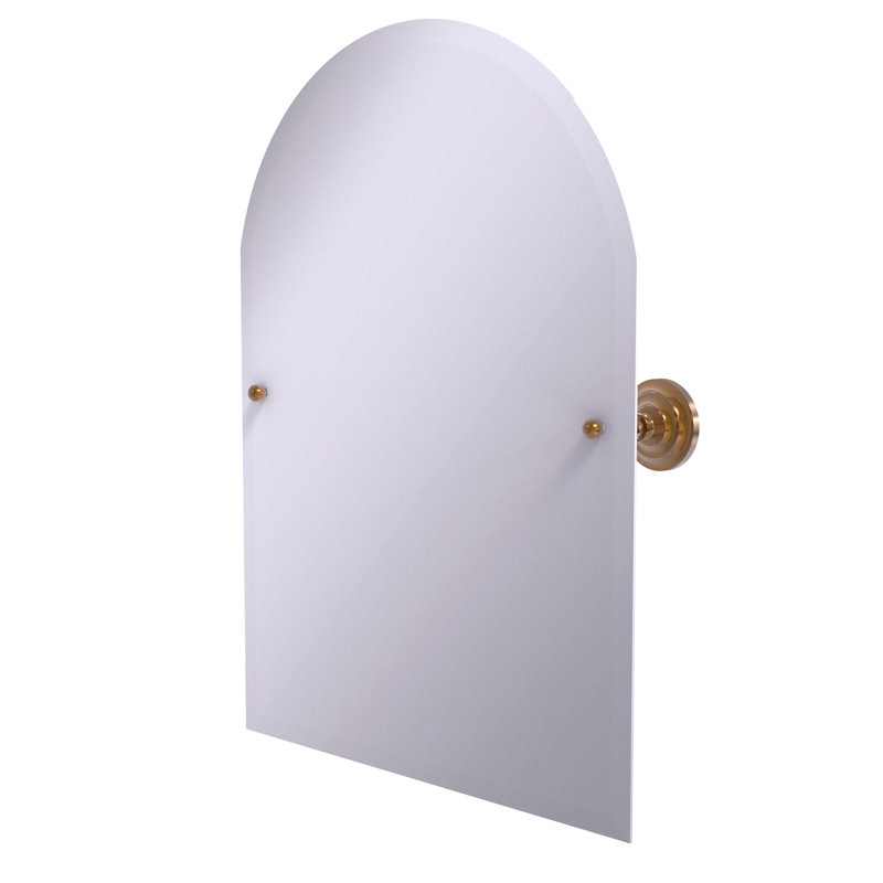 Miroir arqué 21 "x 26" Marchmont, Bronze brossé