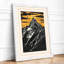 Mountain Peak Rustic - Framed Print-567661772-567661771