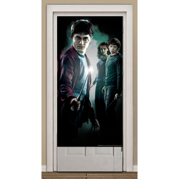 Harry Potter's House of Gryffindor - Circle Border - Door Hanger