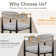 Upholstered 25.8" Counter Stool,  Modern Sleek Bar Chair (Set of 2)