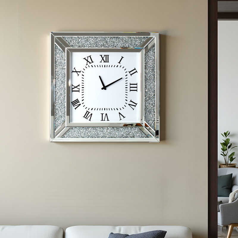 60 cm Glass Wall Clock