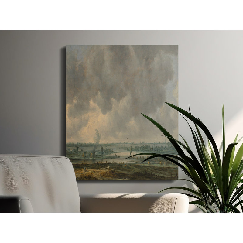 1 Piece Wrapped Canvas Wall Art Set, 121.92 cm H x 40.64 cm W