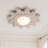 Plafonnier encastré 2 lumières avec abat-jour en résine Sunburst-1036617063