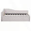L-Shaped Upholstered Daybed With Pop Up Trundle-1710781183