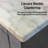 Jacques 36 in. W x 22 in. D Left Offset Bath Vanity and Carrara Marble Top-40408798
