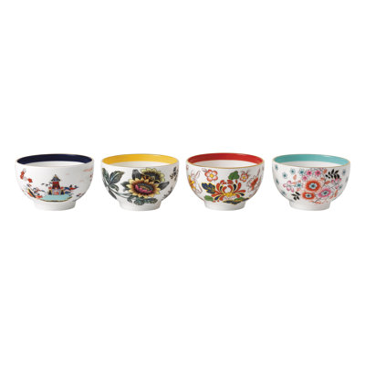 Wonderlust Bone China Serving Bowl