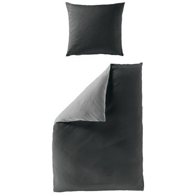 Borchers Hypoallergenic 100% Cotton 145 TC Reversible Duvet Cover Set