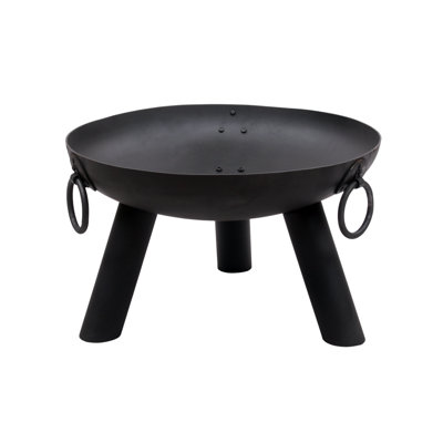 Dakota Round Steel Smokeless Fire Pit