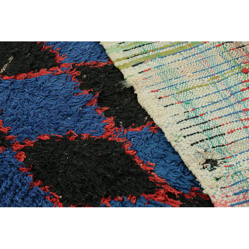 One-of-a-Kind 4’9”x7’11” Hand Knotted Area Rug