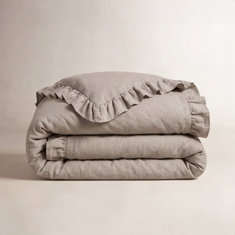Bissonet Traditional Cotton Duvet Cover, King Duvet Cover