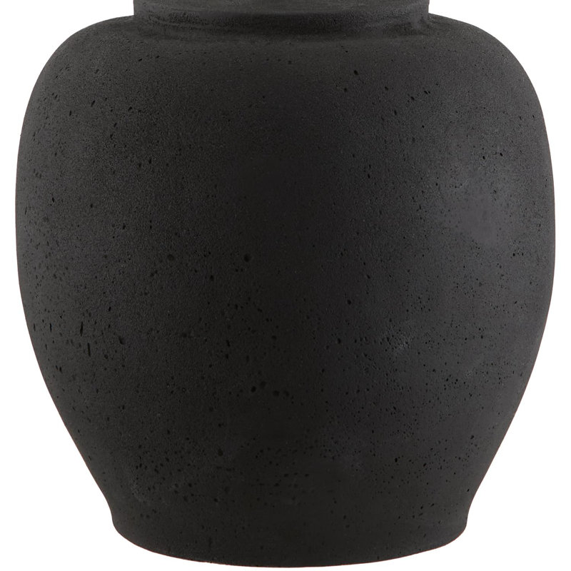 Lampe de table Kiku, Blanc, Noir, noir, noir, noir