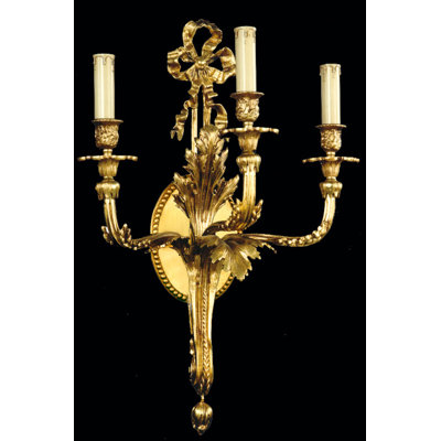Casted Candle Wall Light