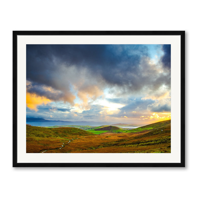 Conor Pass I par Scott Wurzel - photographie, Papier avec cadre noir, H 25,25 po x l 31,25 po