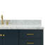 Meuble-lavabo sur pied simple 67 po avec plateau en marbre Cambridge-90865212-132365652
