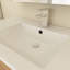 Meuble-lavabo simple 36 po avec plateau en céramique Tavious-863034569