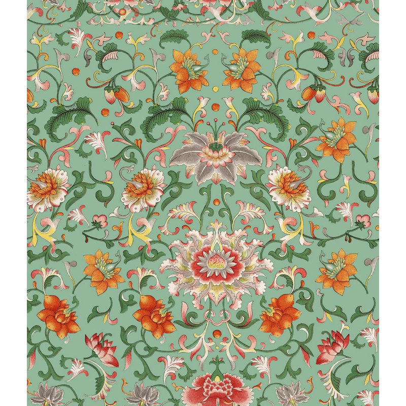 Eclectic Floral Wallpaper Roll
