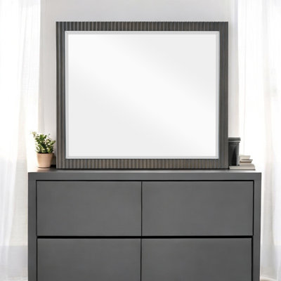 Espresso Finish Mirror