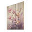 Motif de coquelicots roses et coraux II - coquelicots sur bois-594021659