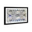 «Fashion and Glam Seraphina Road Signs», reproduction d'art graphique sur papier encadré