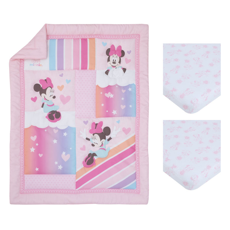 Ensemble de literie pour lit de bébé 3 pièces NoJo Disney