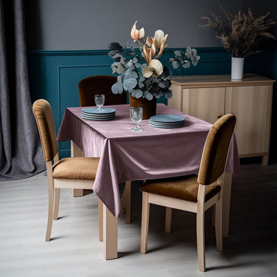 Luxury Matte Velvet Tablecloth
