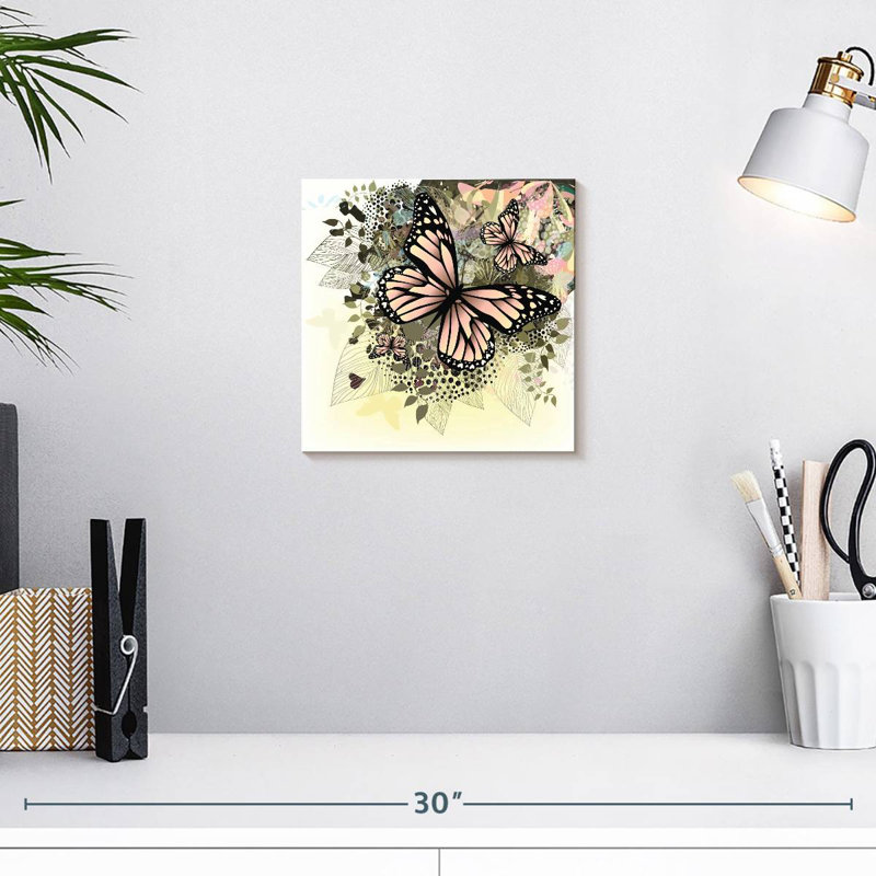 Butterfly Eden, 10" H x 10" W