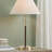Two Tone Pull-chain Table Lamp