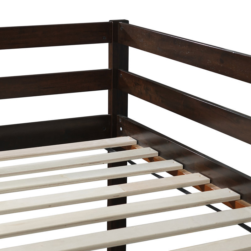 Lit mezzanine simple Orrtanna par Harriet Bee, Espresso, Simple