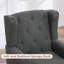 Fauteuil à oreilles Upholsterd-1901830789