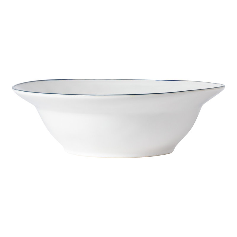 Costa Nova Beja Serving Bowl, Pink Magnolia