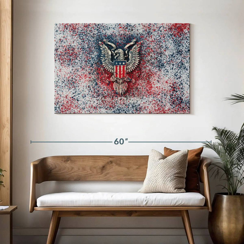 Lelar American Eagle Insignia, 30" H x 45" W