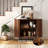 Jamyia Wood Sideboard with 2 Doors and Adjustable Shelves-1134328741-1134328739