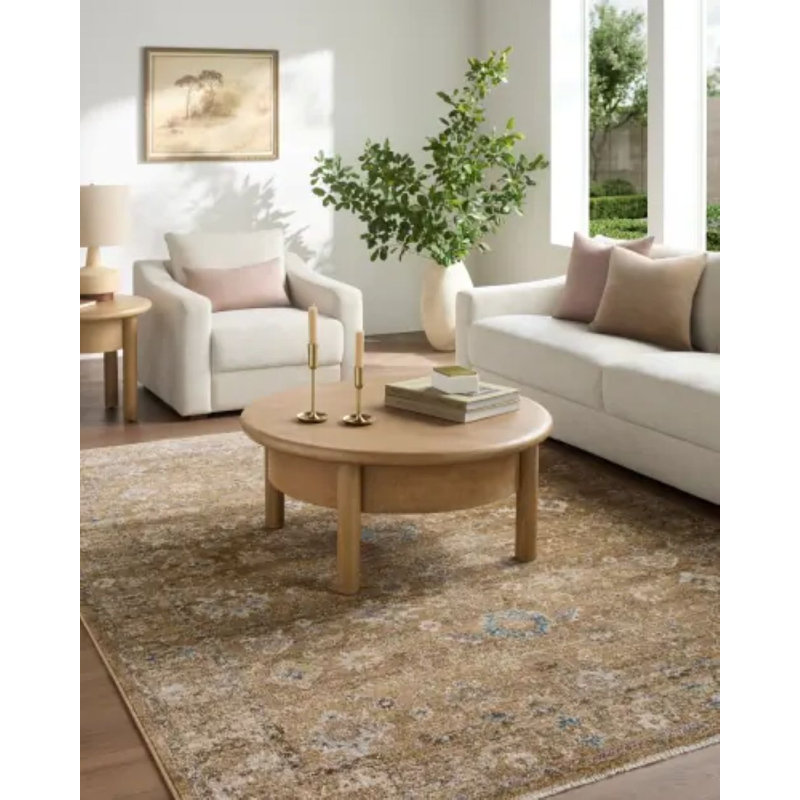 Fifth Avenue Oriental Area Rug, Tan/Brown/Ivory/Green, Runner 2'6" x 7'3"