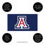Tapis polychrome en PVC, 16 po x 28 po, Université de l'Arizona