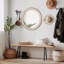 Miroir mural rond 27,5 pouces pour meuble-lavabo de salle de bain-62137925