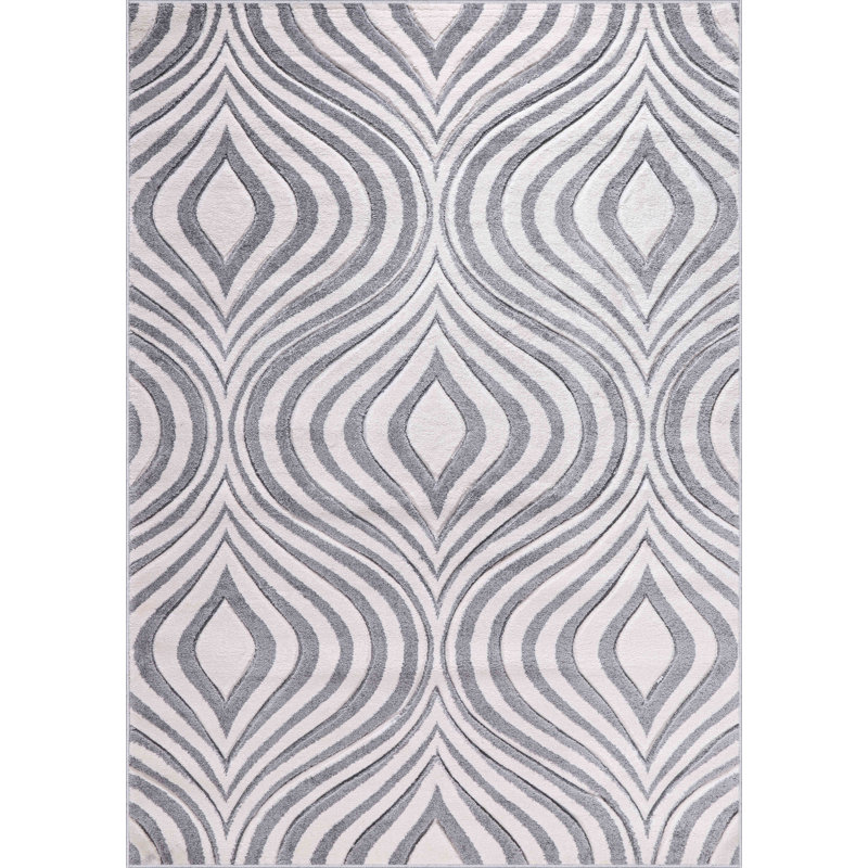Almando Geometric Area Rug, Rectangle 120 x 170cm