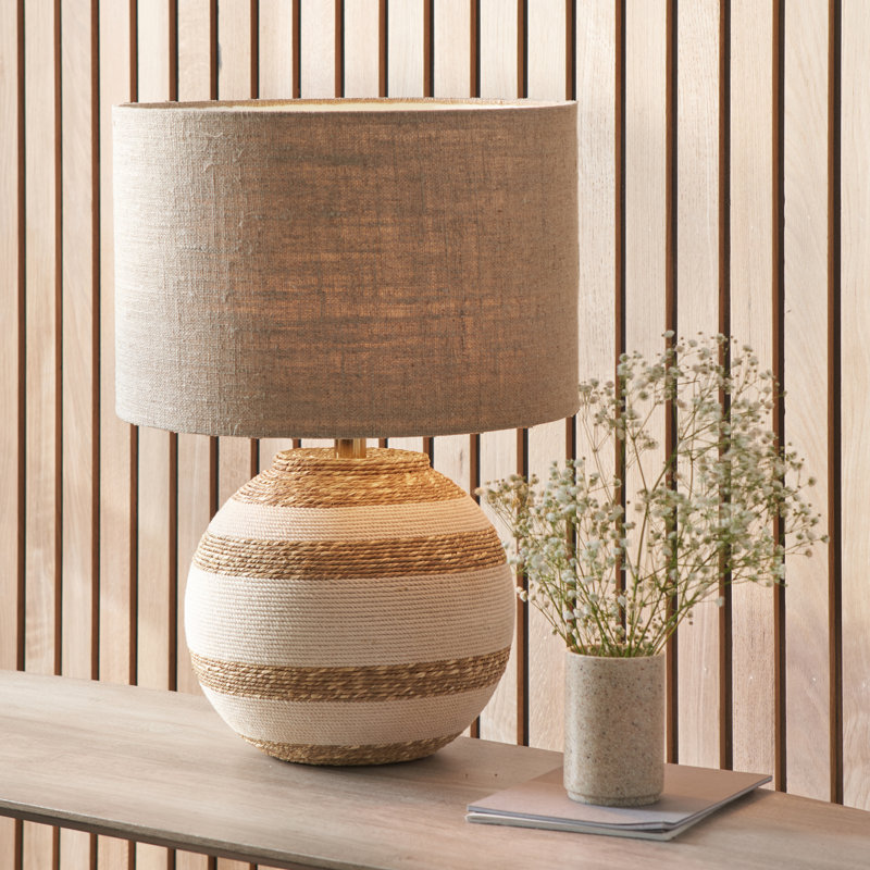 Talalla Seagrass Table Lamp