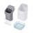 Plastic Square Flatware Caddy