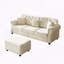 Velours Chesterfield canapé garniture cloutée capitonnée-1217001427