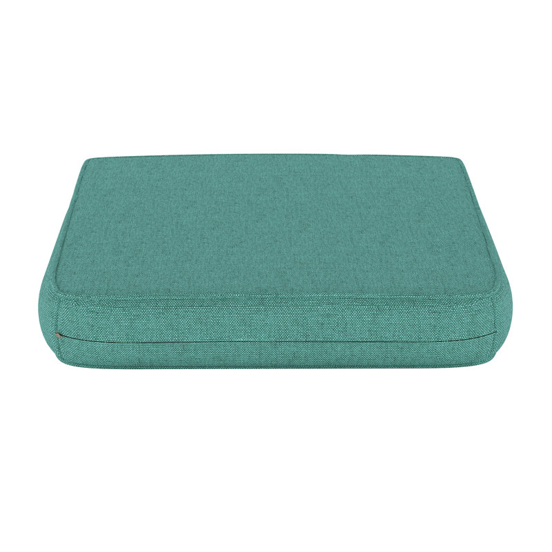 Outdoor Sunbrella® Seat Cushion, Cast Breeze Sunbrella® Plainweave, 20" W x 18" D