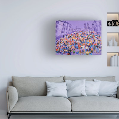 Bolog Jukyong Park Spanish Steps Canvas Art