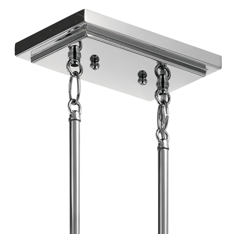 Tompkins 8 - Light Kitchen Island Pendant, Chrome