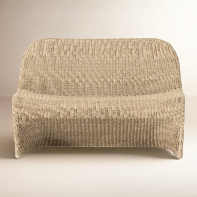 Banc en osier Daughtery