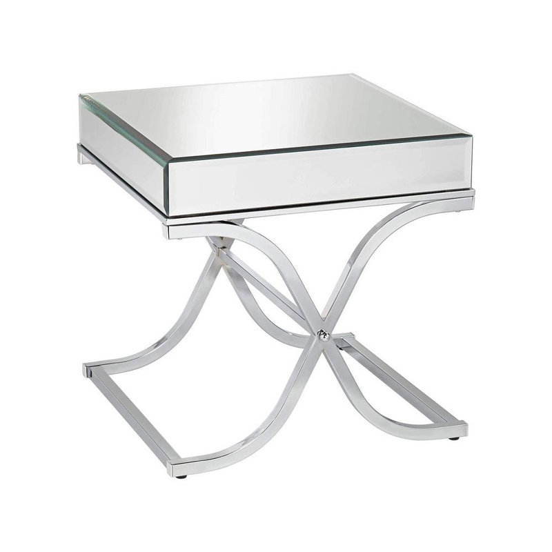 Table de bout Jeffery, Chrome