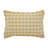 Buzzy Bees Cotton Reversible Throw Pillow