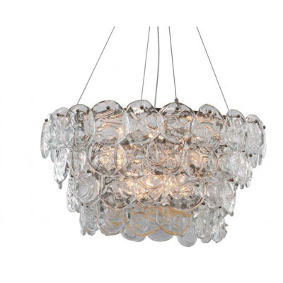 Dawn Hand Blown Glass Tube Kameriah Chandelier