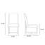 Chaise en velours Element-1779069220