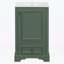 Meuble-lavabo moderne avec lavabo, porte à fermeture douce, tablette réglable en forme de U-730964990