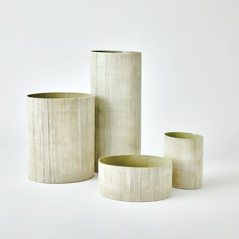 Ceramic / Porcelain Table Vase, Overall Height- 18.50"