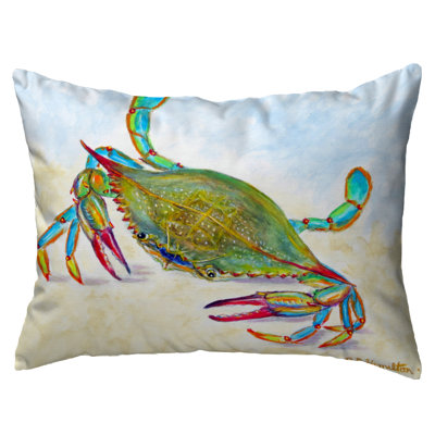 Outdoor Reversible Throw Pillow